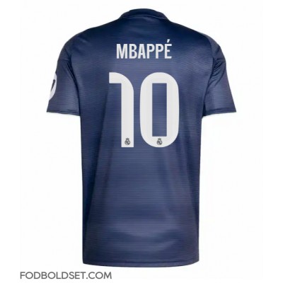 Real Madrid Kylian Mbappe #10 Udebanetrøje 2025-26 Kortærmet Real Madrid Kylian Mbappe #10 Udebanetrøje 2025-26 Kortærmet